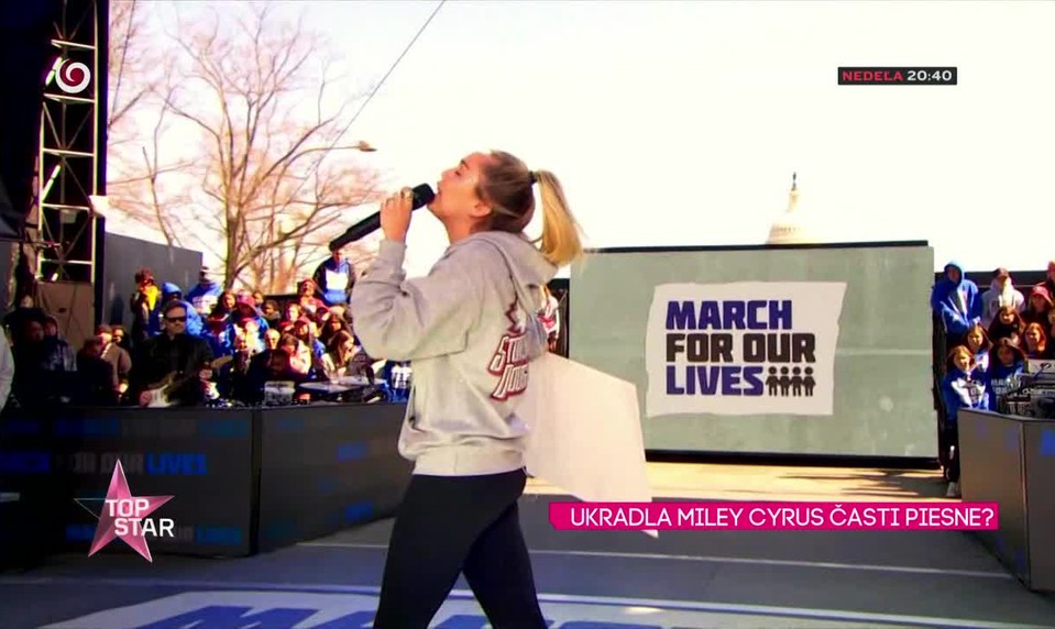 UKRADLA MILEY CYRUS ČASTI PIESNE?