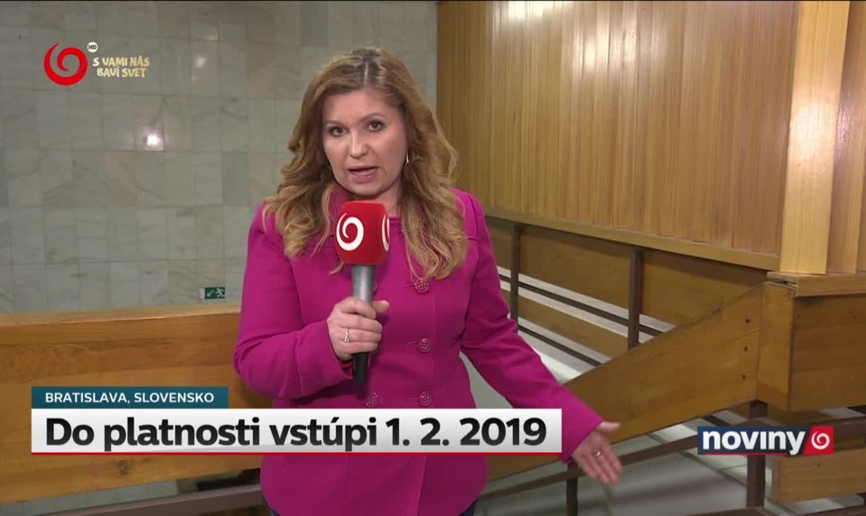 Do platnosti vstúpi 1. 2. 2019
