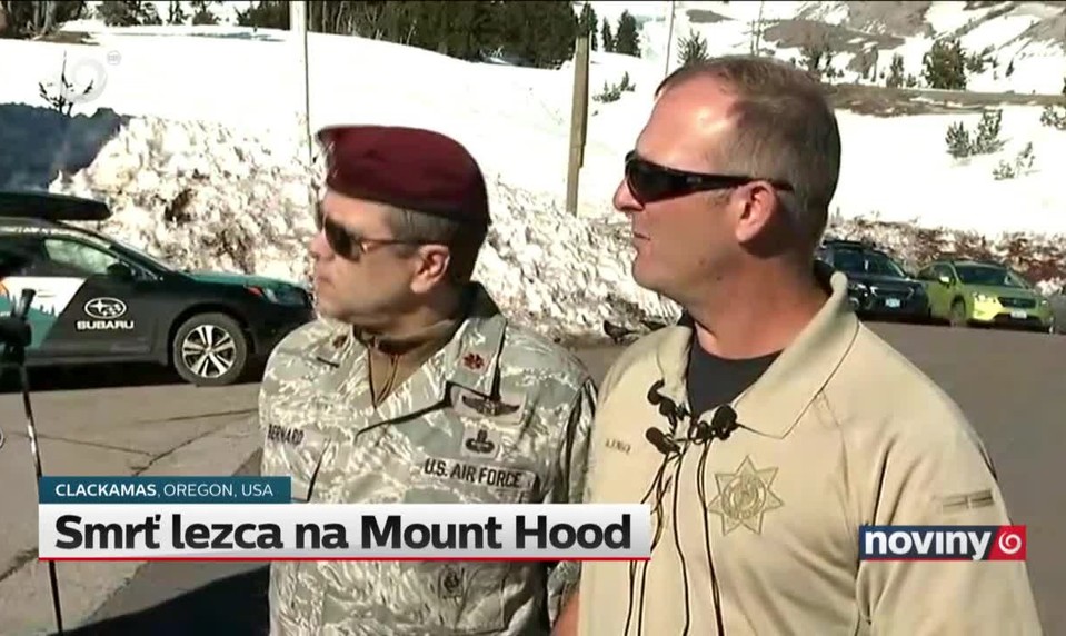 Smrť lezca na Mount Hood