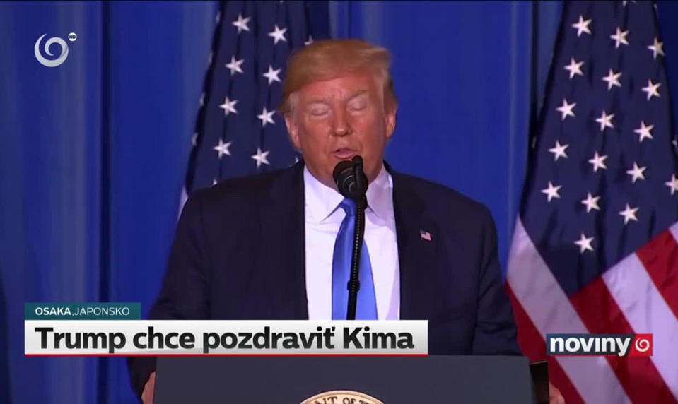Trump chce pozdraviť Kima