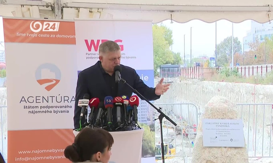 Tlačová beseda o projekte nájomného bývania