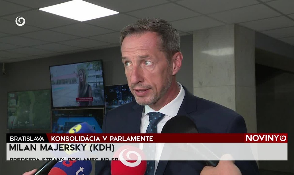 KONSOLIDÁCIA V PARLAMENTE