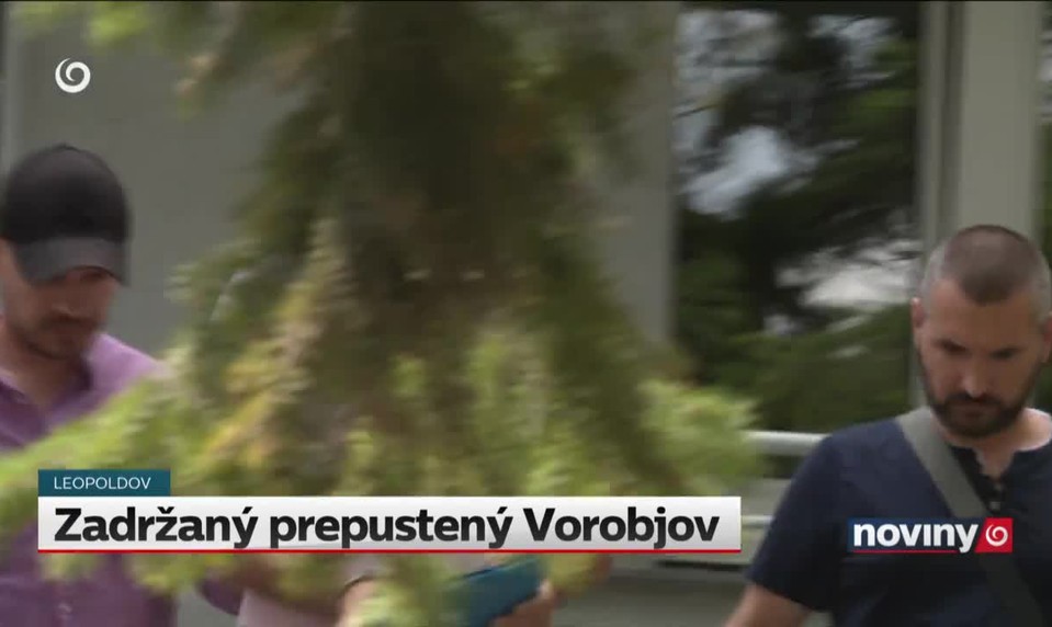 Zadržaný prepustený Vorobjov