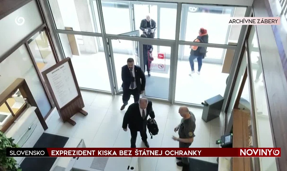 EXPREZIDENT KISKA BEZ ŠTÁTNEJ OCHRANKY
