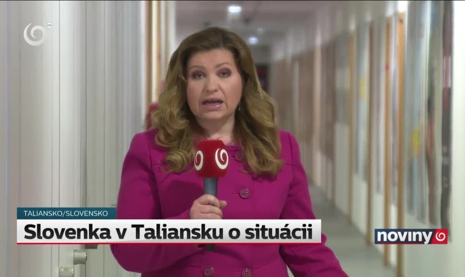 Slovenka v Taliansku o situácii