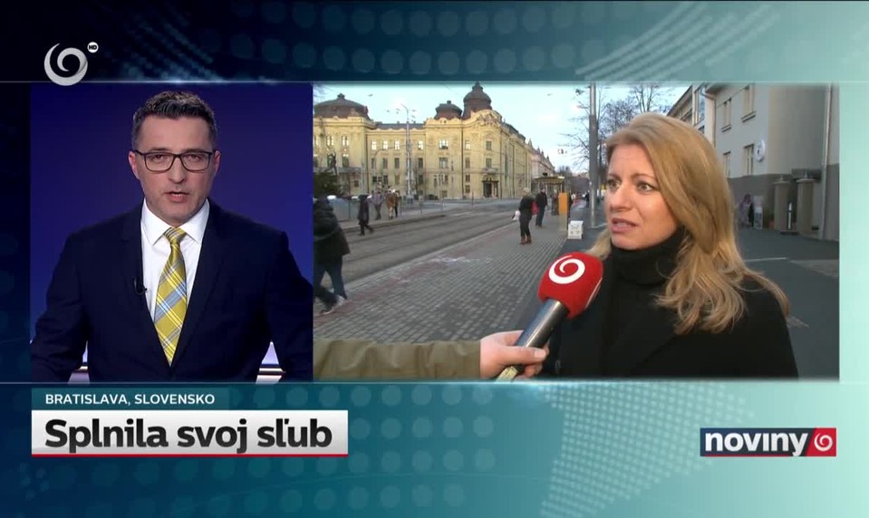 Splnila svoj sľub