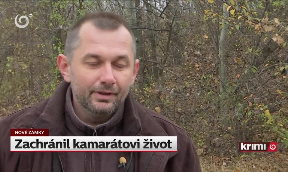 Zachránil kamarátovi život