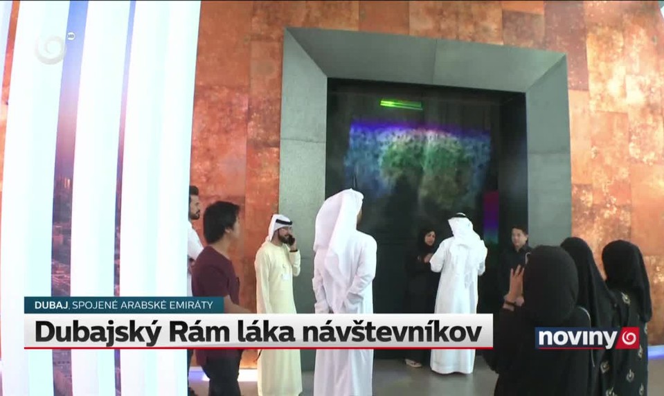 Dubajský Rám láka návštevníkov