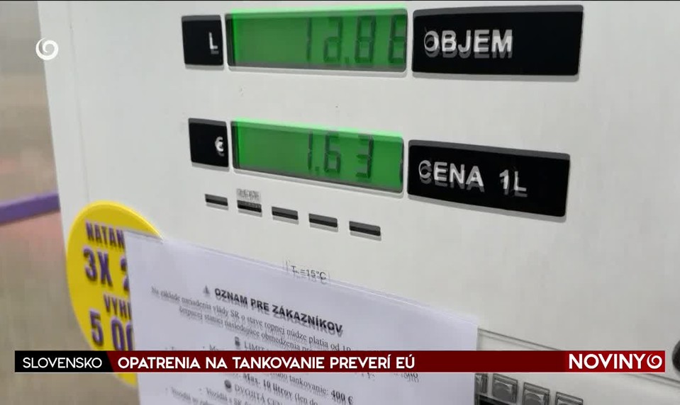 OPATRENIA NA TANKOVANIE PREVERÍ EÚ