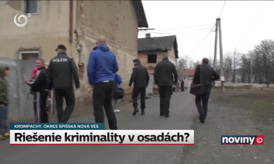 Riešenie kriminality v osadách?