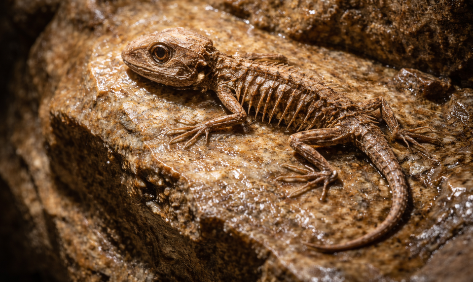 Vedci našli jaštera starého 289 miliónov rokov