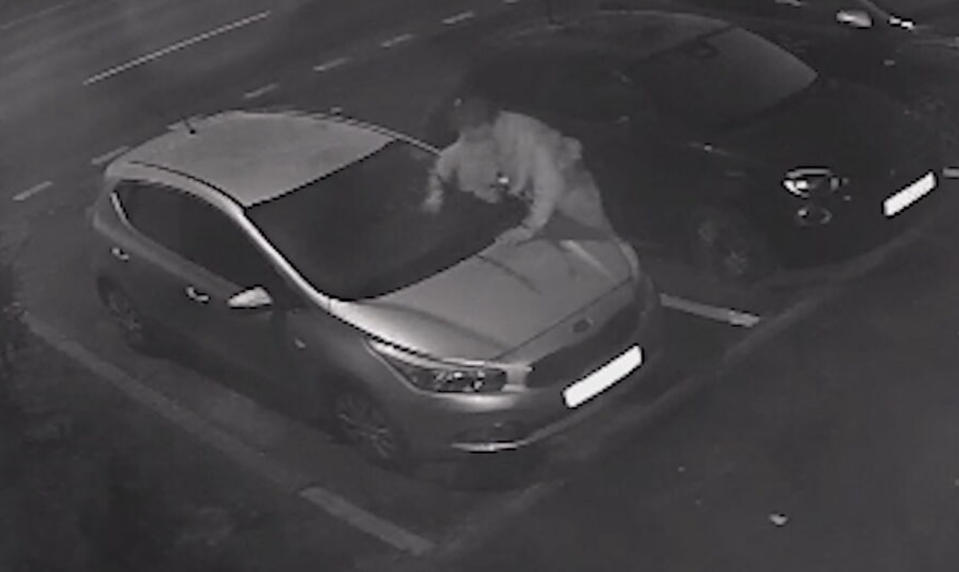 Nočné vyčíňanie v Nitre: Mladík poškodil desiatky áut, zachytili ho kamery