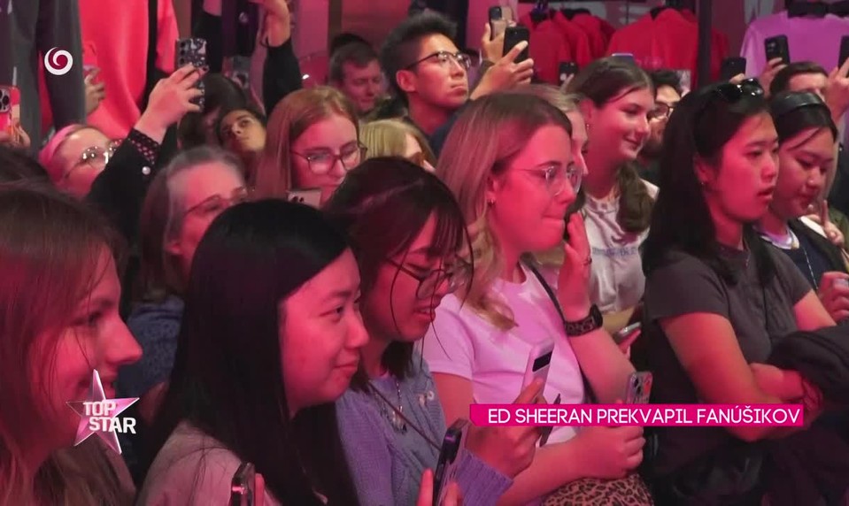 ED SHEERAN PREKVAPIL FANÚŠIKOV