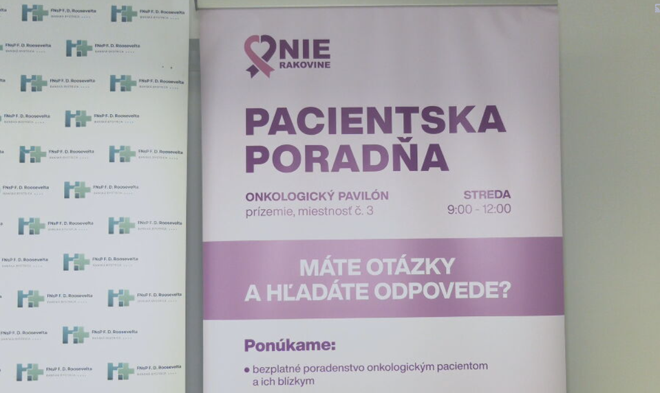 V Banskej Bystrici otvorili prvú pacientsku poradňu. Pomáhajú v nej vyliečení onkologickí pacienti