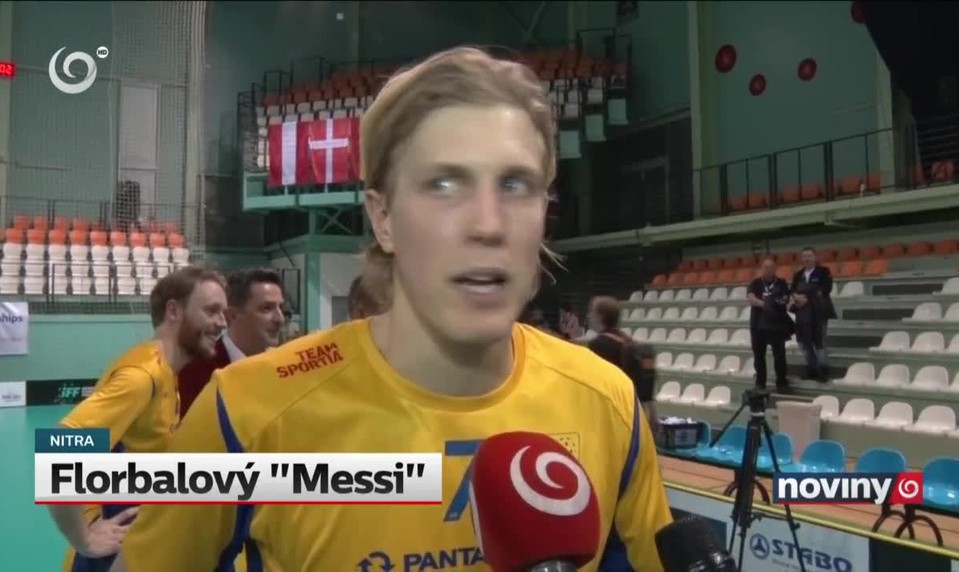 Florbalový "Messi"