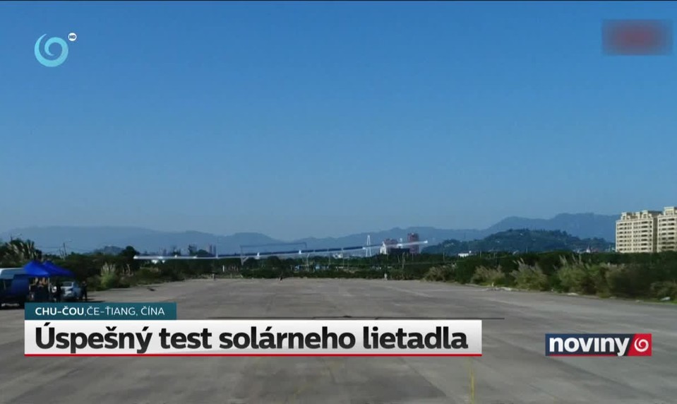 Úspešný test solárneho lietadla