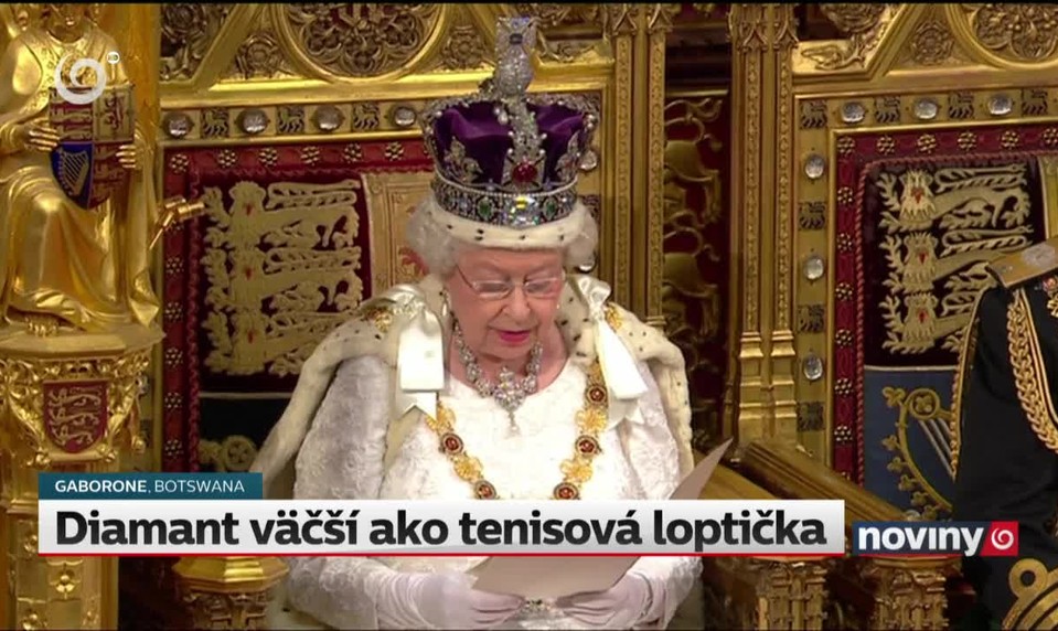 Diamant väčší ako tenisová loptička