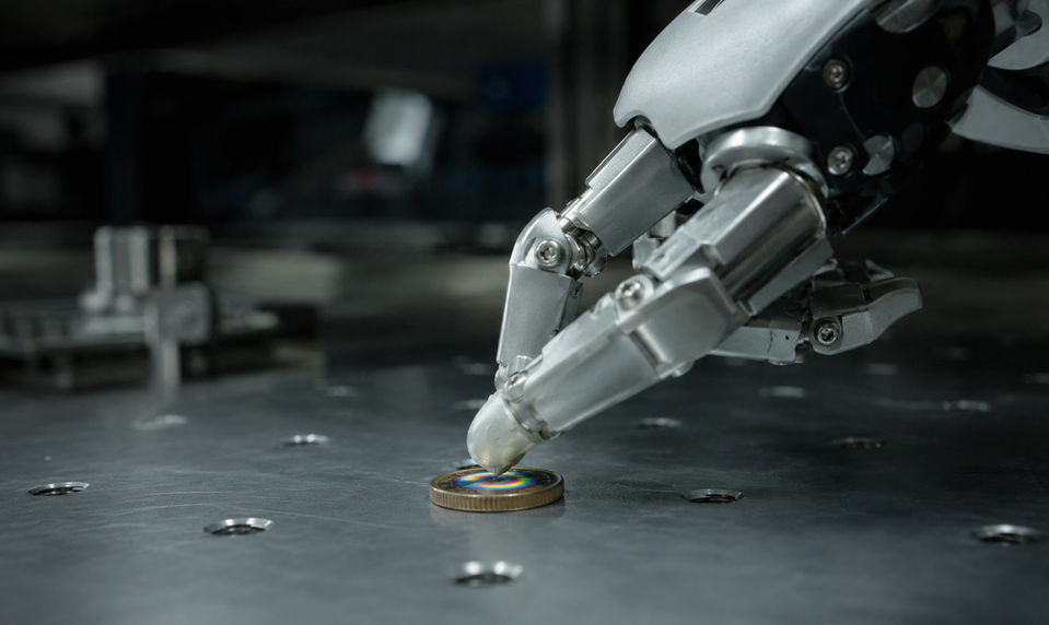 Robot sa dotkol mince. To, čo nasledovalo, šokovalo všetkých