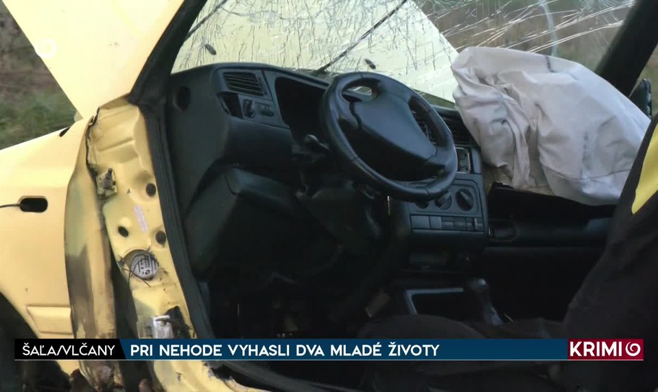 PRI NEHODE VYHASLI DVA MLADÉ ŽIVOTY