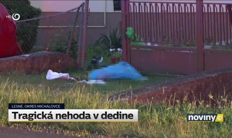 Tragická nehoda v dedine