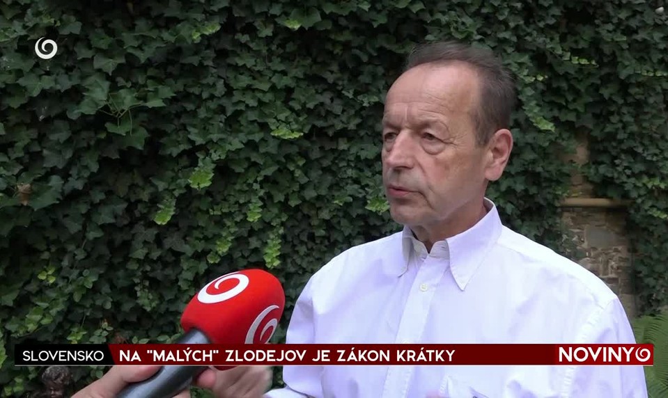 NA "MALÝCH" ZLODEJOV JE ZÁKON KRÁTKY