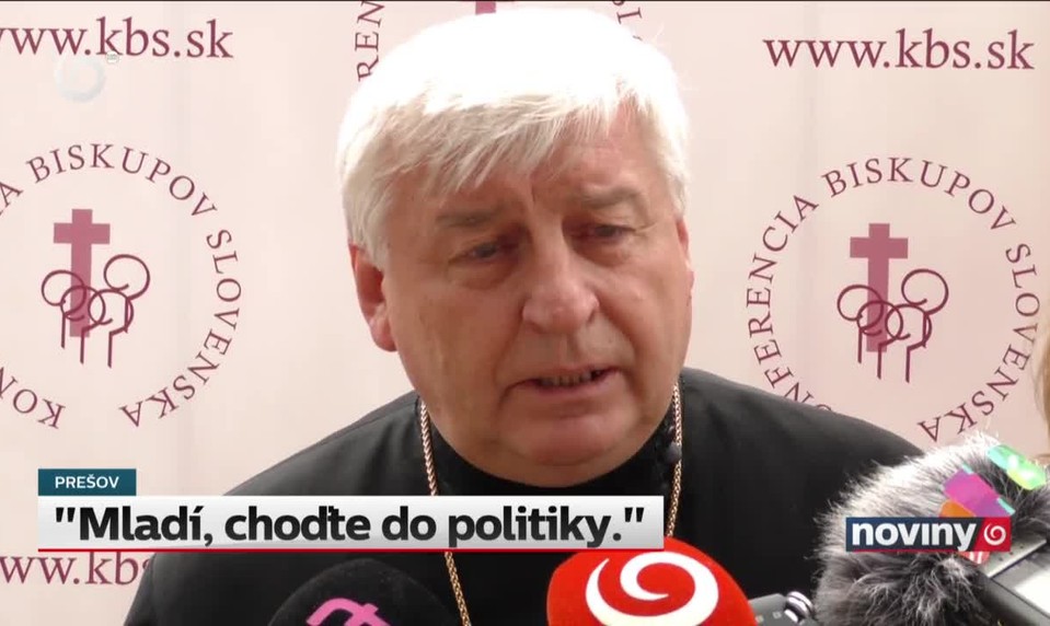 "Mladí, choďte do politiky."