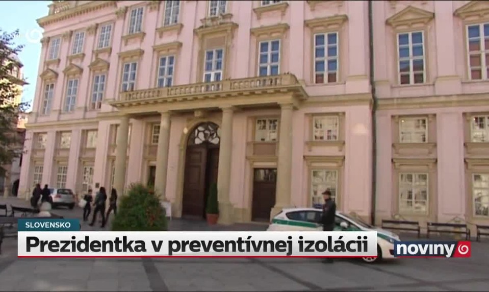 Prezidentka v preventívnej izolácii