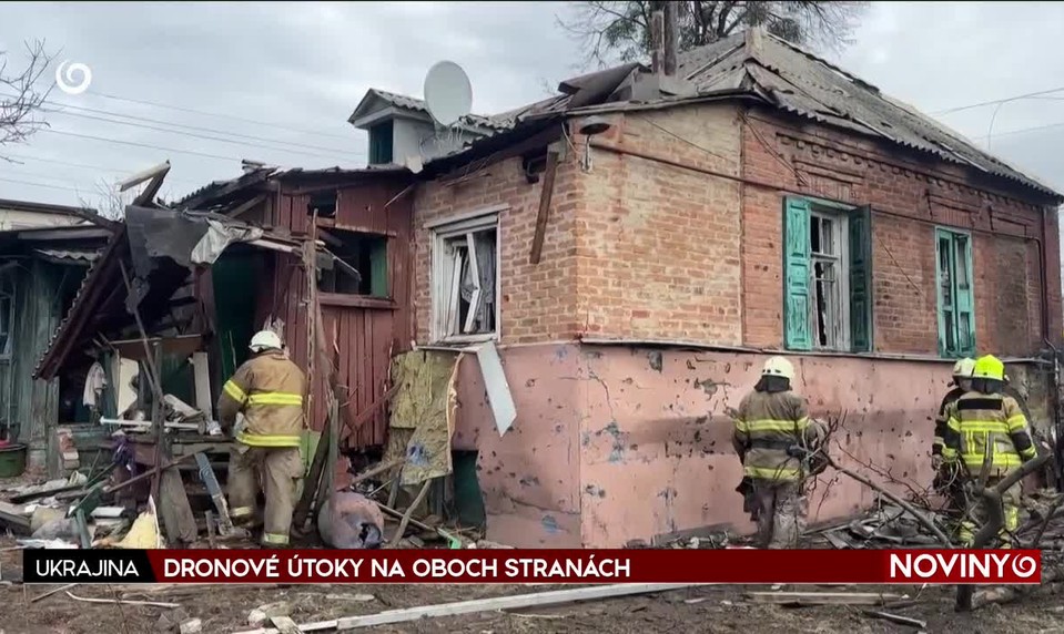 DRONOVÉ ÚTOKY NA OBOCH STRANÁCH