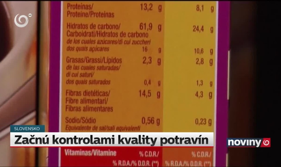 Začnú kontrolami kvality potravín
