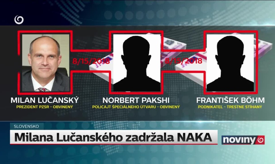 Milana Lučanského zadržala NAKA