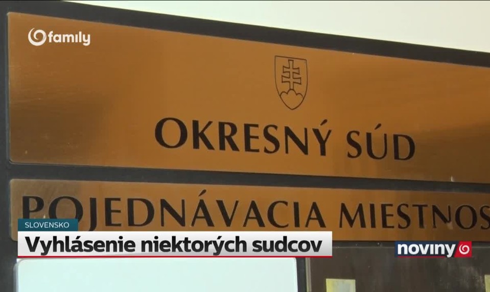 Vyhlásenie niektorých sudcov
