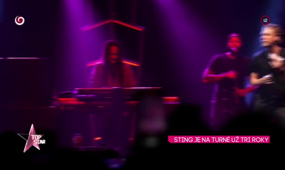 Sting je na turné už tri roky