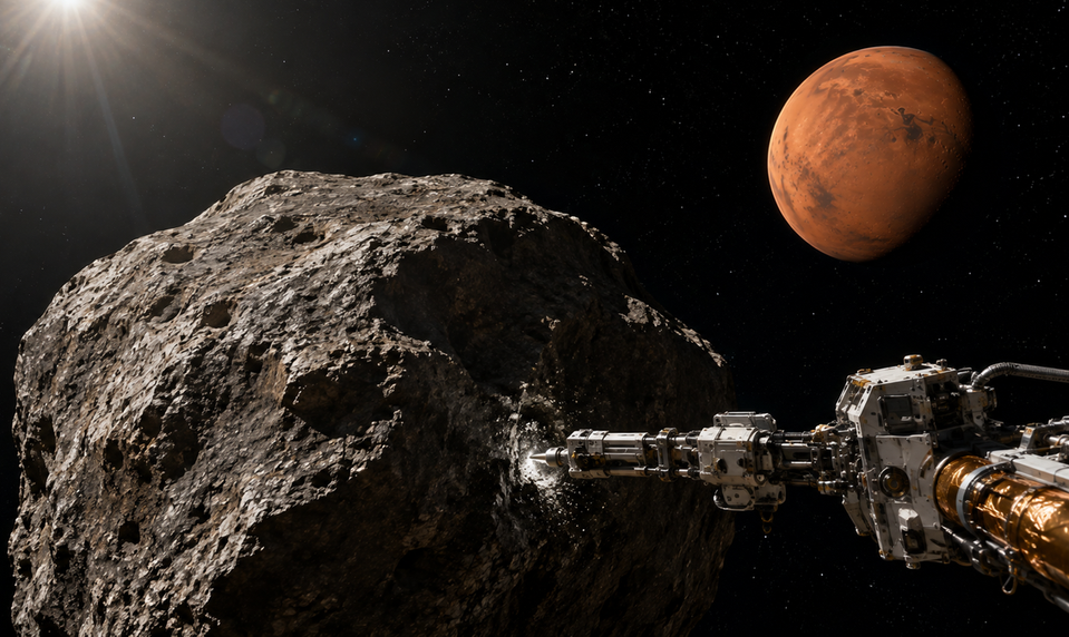 Kolonizácia Marsu môže závisieť od ťažby asteroidov