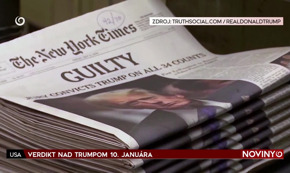 VERDIKT NAD TRUMPOM 10. JANUÁRA