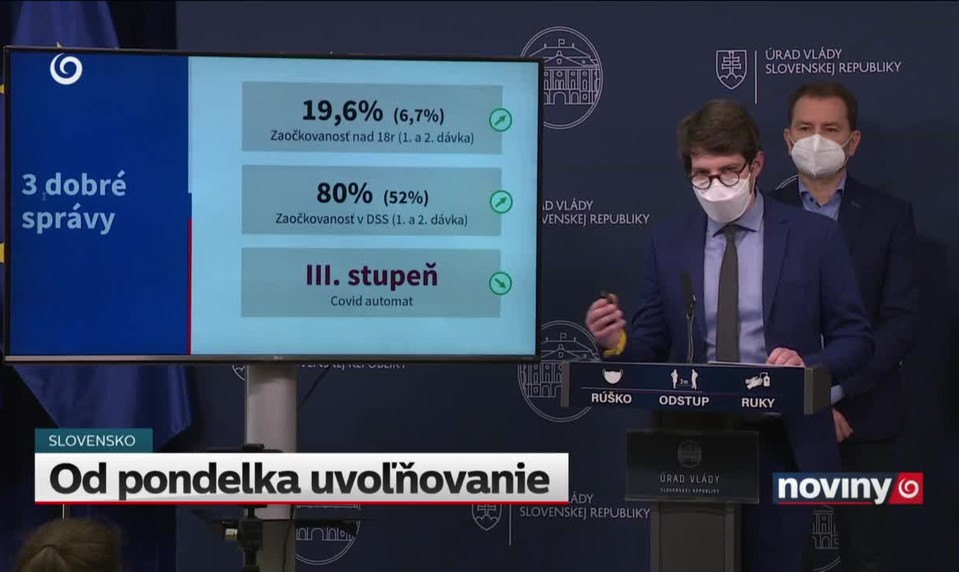 Od pondelka uvoľňovanie