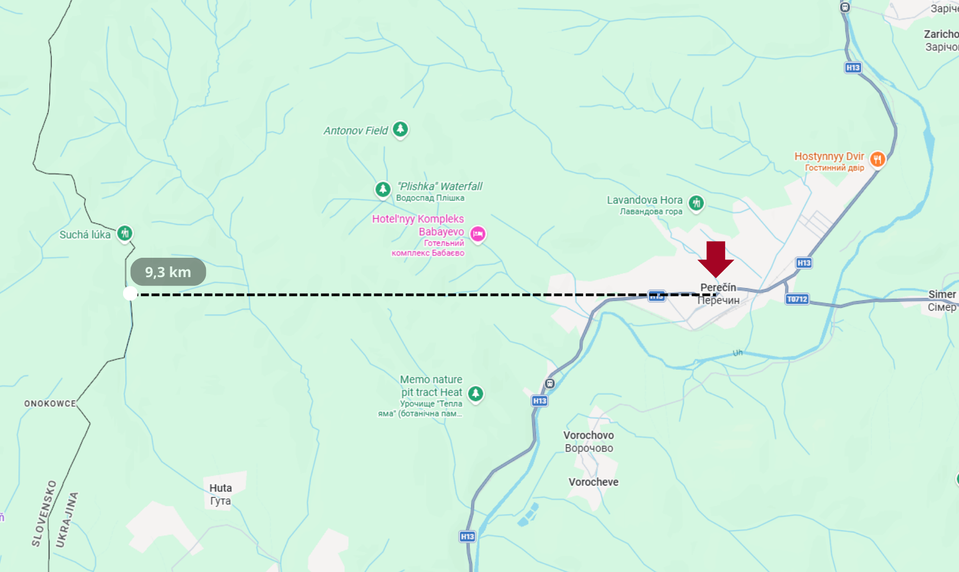 Neďaleko slovenských hraníc dopadol dron. Na mieste je jeden zranený