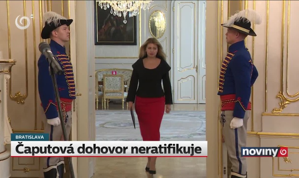 Čaputová dohovor neratifikuje
