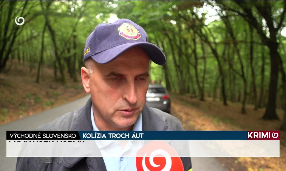 KOLÍZIA TROCH ÁUT