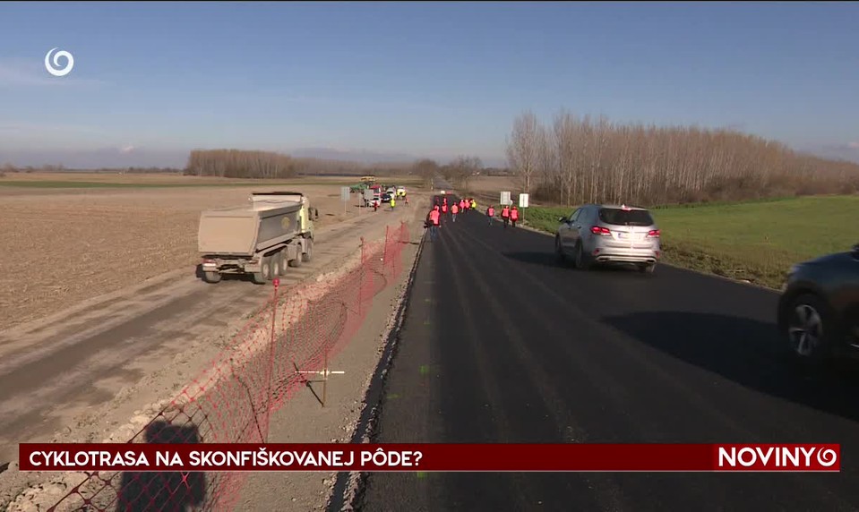 CYKLOTRASA NA SKONFIŠKOVANEJ PÔDE?