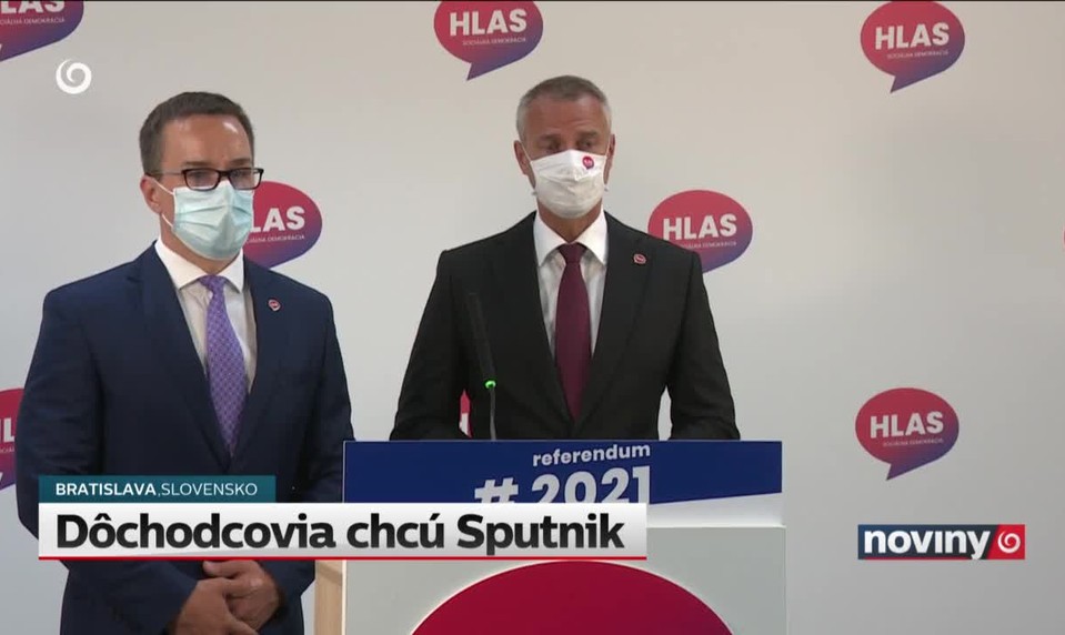 Dôchodcovia chcú Sputnik