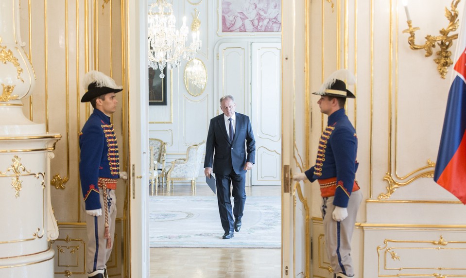 NAŽIVO: Andrej Kiska po rokovaní s prezidentkou Čaputovou