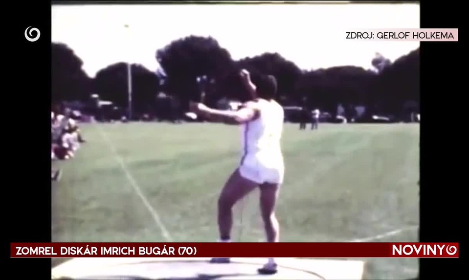 ZOMREL DISKÁR IMRICH BUGÁR (70)