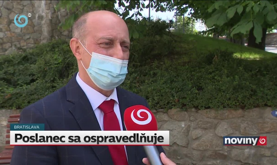 Poslanec sa ospravedlňuje