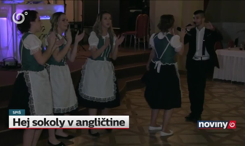 Hej sokoly v angličtine