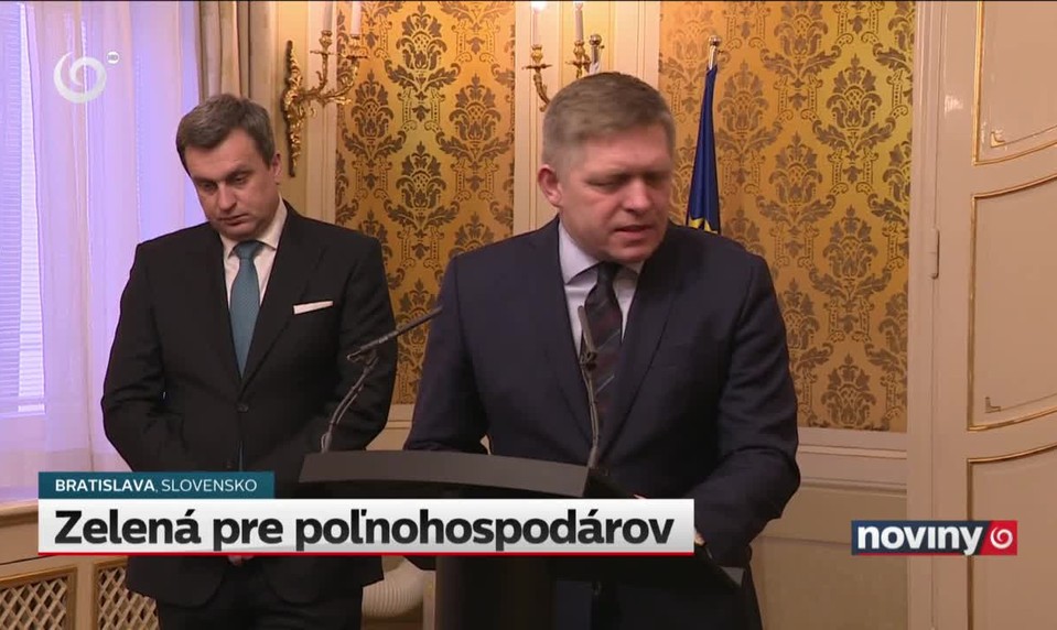 Zelená pre poľnohospodárov