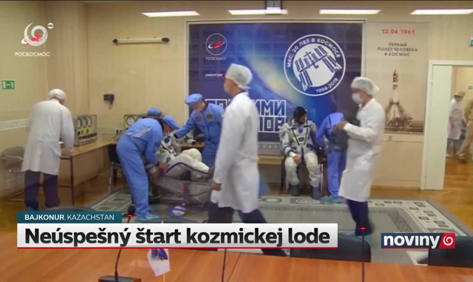 Neúspešný štart kozmickej lode