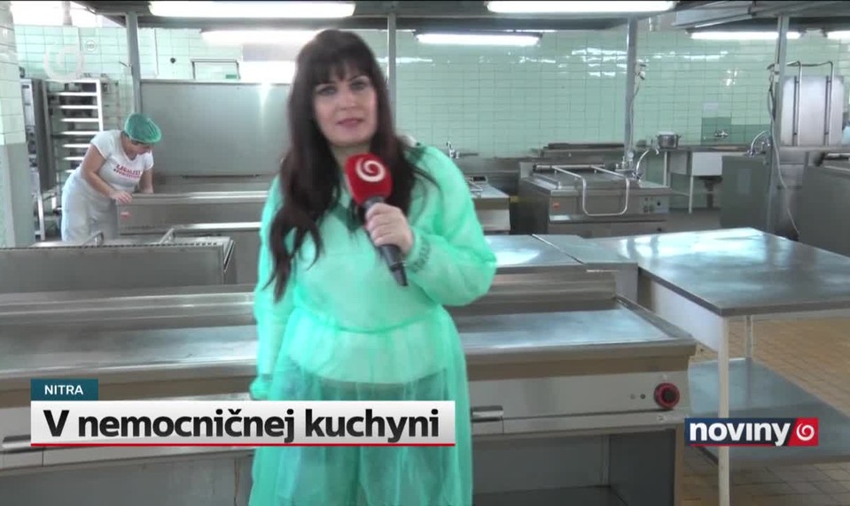 V nemocničnej kuchyni