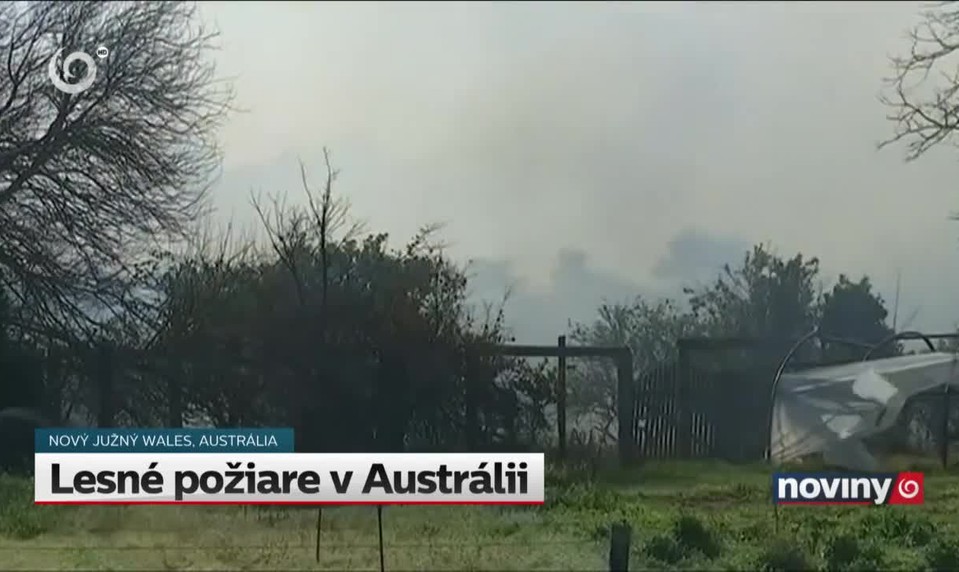 Lesné požiare v Austrálii