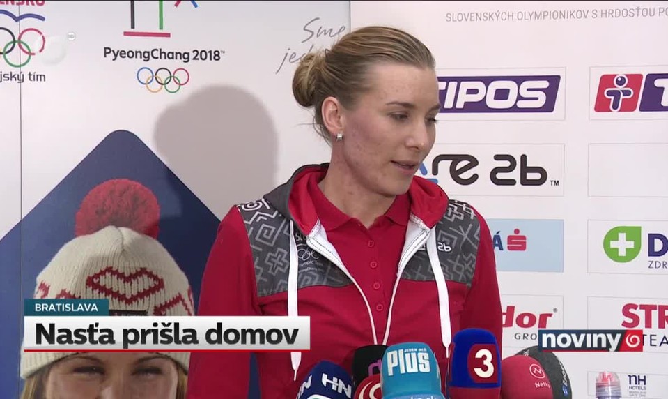 Nasťa prišla domov