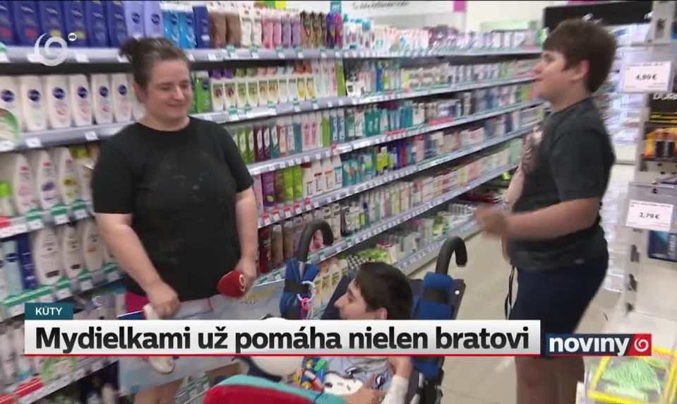 Mydielkami už pomáha nielen bratovi